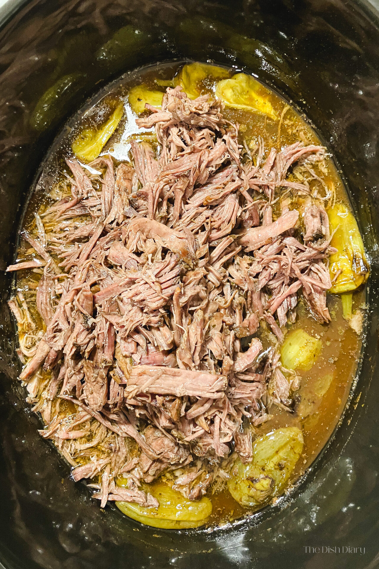 Slow Cooker Mississippi Pot Roast