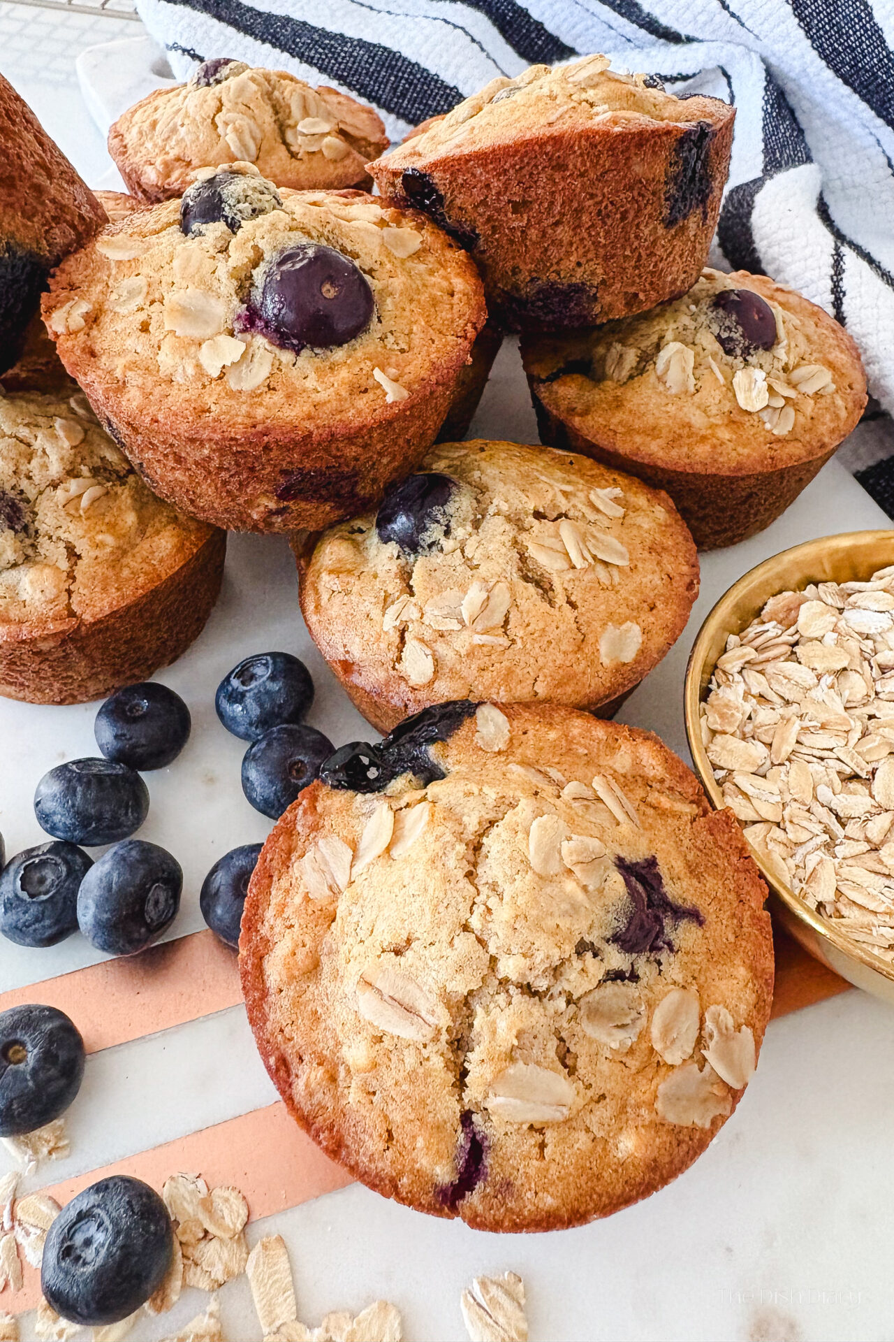 Blueberry Oatmeal Muffins