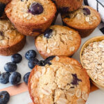 Blueberry Oatmeal Muffins