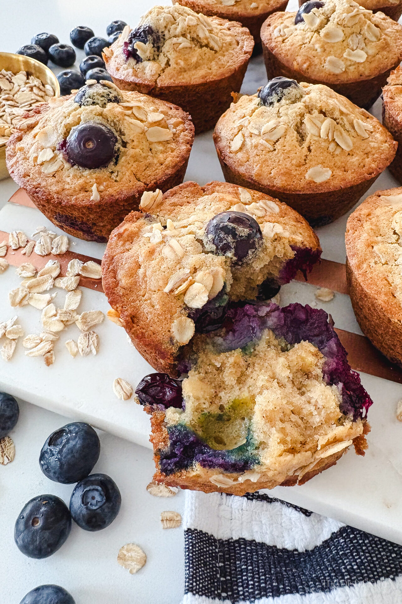 Blueberry Oatmeal Muffins